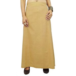 Under Skirts Or Peticott: Dusky color cotton Petticoat