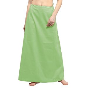 Pista Green color cotton Petticoat