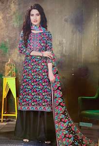 Woolen Warm Suits Unstitched Fabrics: Designer Woolen Collection Fabric TOP :- *Pashmina jacquard Print with exclusive Swarovski Diamond WORK cut:-2.50 mtr appx BOT:- *Heavy spun bottom 2.50mtr Dupatta:- TWILL SHAWL * PRINTED 2:25 cut Size: Unstitched