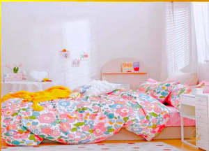 Cotton Bed Sheets: King Size Bedsheet for Double Bed108 Inches X 108 Inches Cream colour floral Printed Glace Cotton Bed Sheet With Pillow Covers (Size Bed Sheet :- 275 * 275 Cms(Appx) 2 PCS Pillow Cases: -46 *69 +5cms (Appx) Washing Instructions :- Hand/Machine Wash , Do