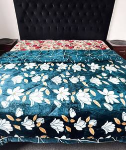 Beautiful Floral Design 220 X 230 Cm Heavy Weight Quilt With Microfibre Filling &hellip;