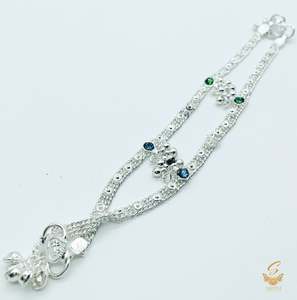 Kids Anklets: beautiful anklets for kids 18cm (not original silver)