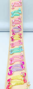 Kids Hair Accessories: Beautiful Baby clips (price per chart of 10 pair of pins)
