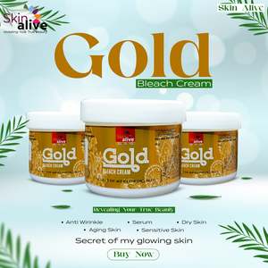 (Salon Pack)Skin Alive Gold Bleach Cream 250g