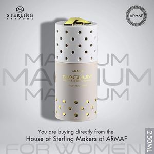 Deodorants Perfumes: Armaf magnum a10 perfume body spray for women, white - 250 ml