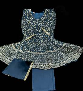 Pure and soft georgette based embroidery with sequined work girls Anarkali suit &hellip;