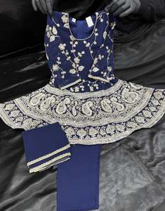 Pure and soft georgette based embroidery with sequined work girls Anarkali suit &hellip;