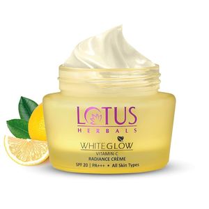 Lotus Herbals WhiteGlow Vitamin C Radiance Cream | SPF 20 | For Dark Spots & Dul&hellip;