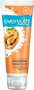 Everyuth Naturals Exfoliating Walnut Scrub with nano Multi Vit A, 50g