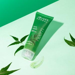 Face Wash: Jovees Herbal Neem Face Wash With Neem & Tea Tree Extracts | For Oily & Acne Prone Skin | Oil Control, Remove Impurities And Prevents Pimples For Men & Women | 120 ML