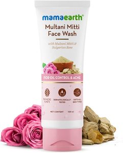 MAMAEARTH Multani Mitti Face Wash for Acne & Oil Control | Gently Cleanses Sebum&hellip;