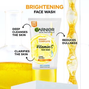 Garnier Skin Naturals Bright Complete Vitamin C Face Wash - Vitamin C Face Wash &hellip;