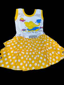 Girls Frocks: Kids Cotton based frock