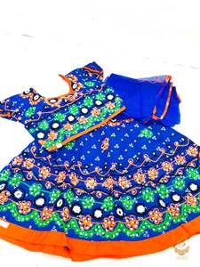 cotton based beautiful embroidered chaniya choli