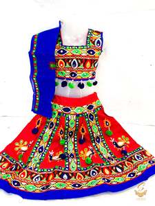 cotton based beautiful embroidered chaniya choli