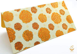 Floral brocade design Shagun Envelope