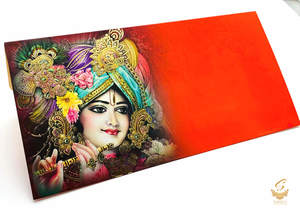 Krishna design Shagun Envelope
