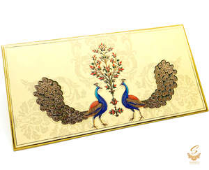 Peacock design Shagun Envelope
