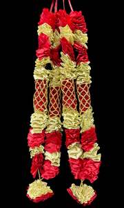 Garland Jaimala Garland: Wedding Garland/ Jaimala, Heavy artificial flowers with Pearl work (Comes in Pair)