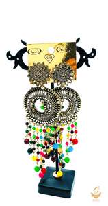 Beautiful Oxidised multicoloured Earrings