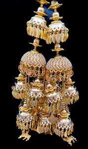 Kalire: Elephant , Bird, Doli , Barat , bride and groom design Beautiful Bridal Kalire heavy work and lite weight