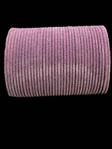 Velvet Bangles: Lilac color Velvet Bangles( 3 dozens in set)
