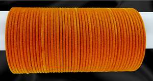 Haldi (Turmeric)Color Velvet Bangles Set Of 3 Dozen In One Pack