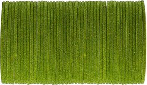 Mehndi(Henna) color Velvet bangles (3 Dozen bangles in one set)