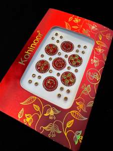 Golden stone Deep Red Bindi