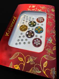 Golden stone Multicoloured Bindi