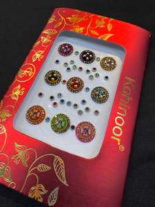 Golden stone Multicoloured Bindi
