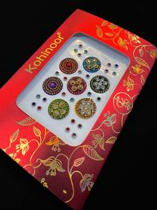 Golden stone Multicoloured Bindi