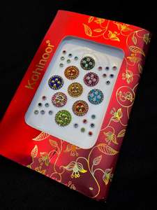 Golden stone Multicoloured Bindi