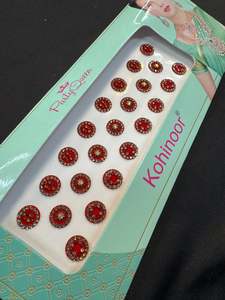 Golden stone Red Bindi