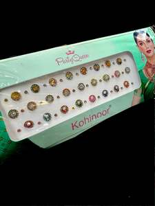 Golden stone Multicoloured Bindi