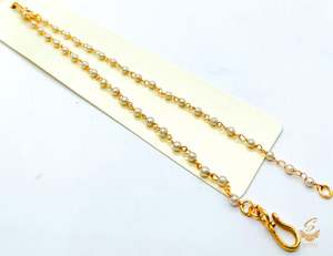 Ear Lift Support Patches Sahare For Earrings: Pearl work beautiful earring support Sahare