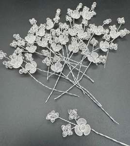 Pack of Beautiful pearls flower hair jura Pin (20 in each pack) Price per pack