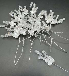 Pack of Beautiful pearls flower hair jura Pin (20 in each pack) Price per pack