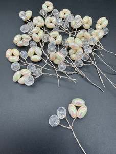 Pack of Beautiful pearls flower hair jura Pin (20 in each pack) Price per pack