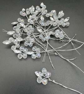 Hair Pins Floral Hair Pins: Pack of Beautiful pearls flower hair jura Pin (20 in each pack) Price per pack