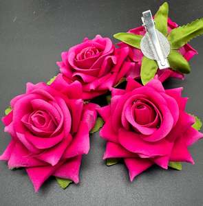 Beautiful Rose hair jura Pin (Each)