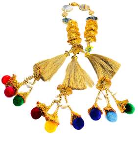 Heavy Design Paranda Parandi Braid Tassles Hair Accessory For Women & Girls Hair Extension