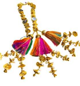 Hair Prandi Pranda: Heavy Design Paranda Parandi Braid Tassles Hair Accessory For Women & Girls Hair Extension