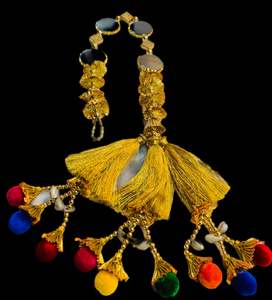 Hair Prandi Pranda: Heavy Design Paranda Parandi Braid Tassles Hair Accessory For Women & Girls Hair Extension