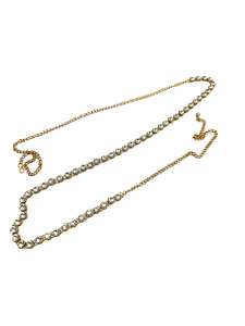 Kamarband Belly Chains: Golden & Silver stone Single line Kamarband