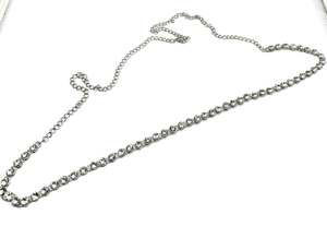 Kamarband Belly Chains: Silver stone Single line Kamarband