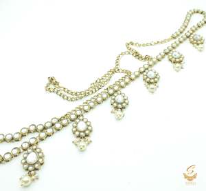 Kundan stone & Pearls design kamarband