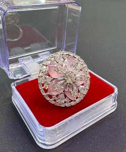 Beautiful American Diamond ring (adjustable)