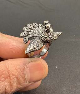 Rings: Beautiful oxidised ring (adjustable)