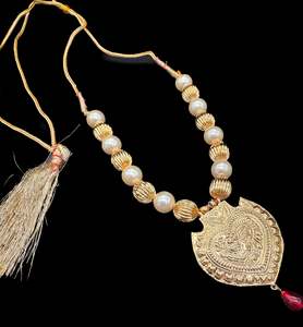 Bhangra Giddha Jwellery: Golden Kaintha for Bhangra